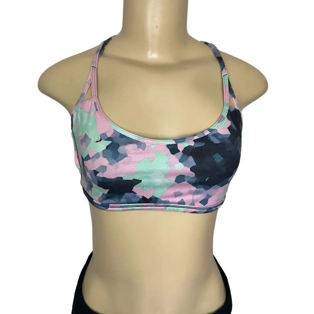 Lululemon lighten up sports bra - clouded dreams sz 6 RARE